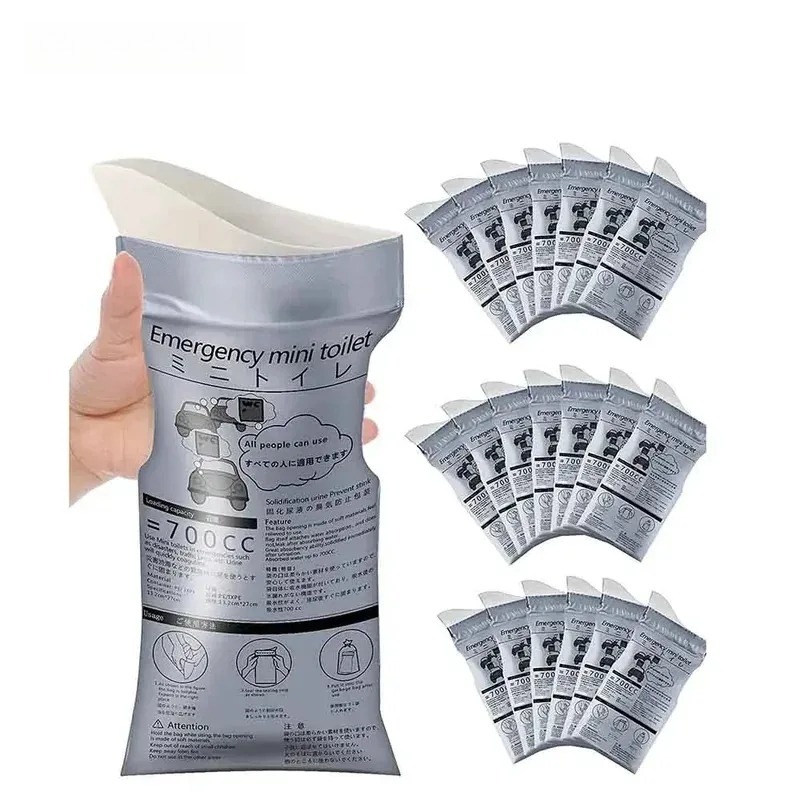 Home Bathroom Urinal - Disposable Emergency Urine Bags, Portable Travel