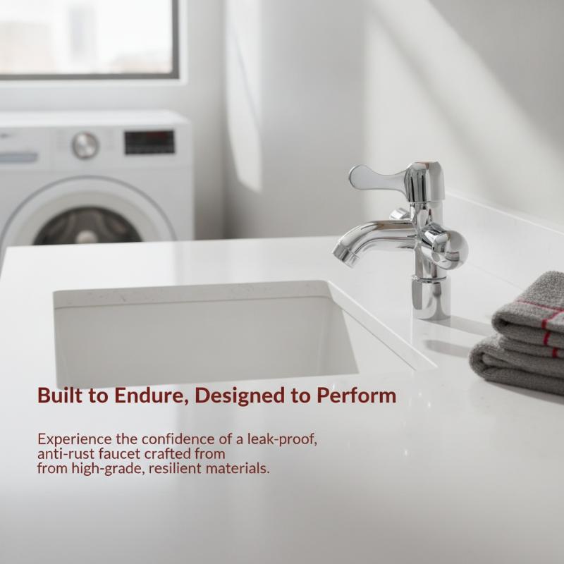 Home Bathroom Fittings - Faucet Double Outlet Dual Control Water