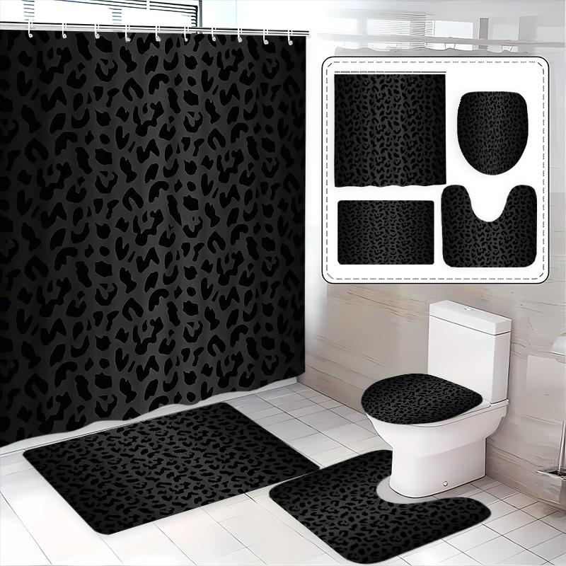 Shower Curtain Liner - 1Pc Bathroom Set That Instantly Transforms