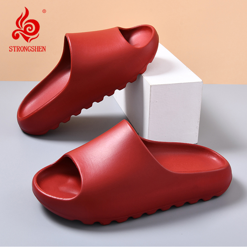 Home Bathroom Lights - Fashion Men Slippers Summer Lightweight Soft