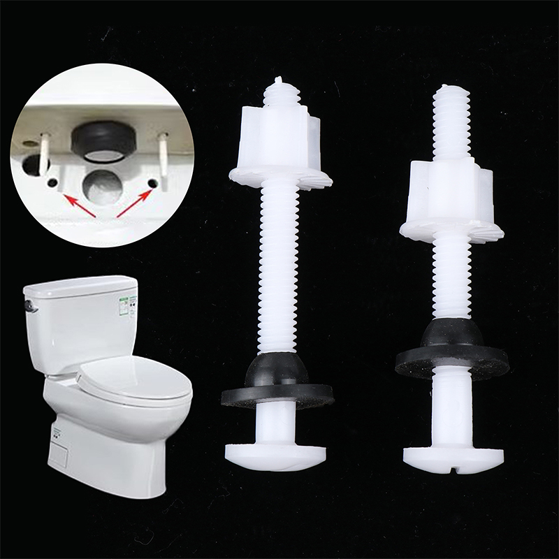 2Pcs Plastic Toilet Seat Hinge - Home Bathroom Fittings 评论和价格