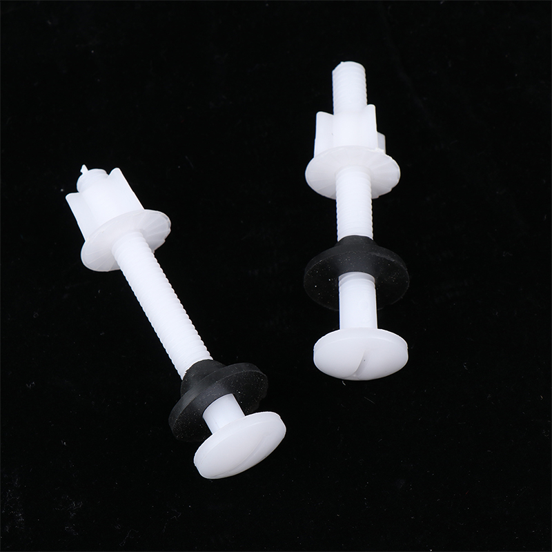 2Pcs Plastic Toilet Seat Hinge - Home Bathroom Fittings 评论和价格