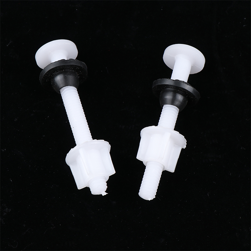 2Pcs Plastic Toilet Seat Hinge - Home Bathroom Fittings 评论和价格