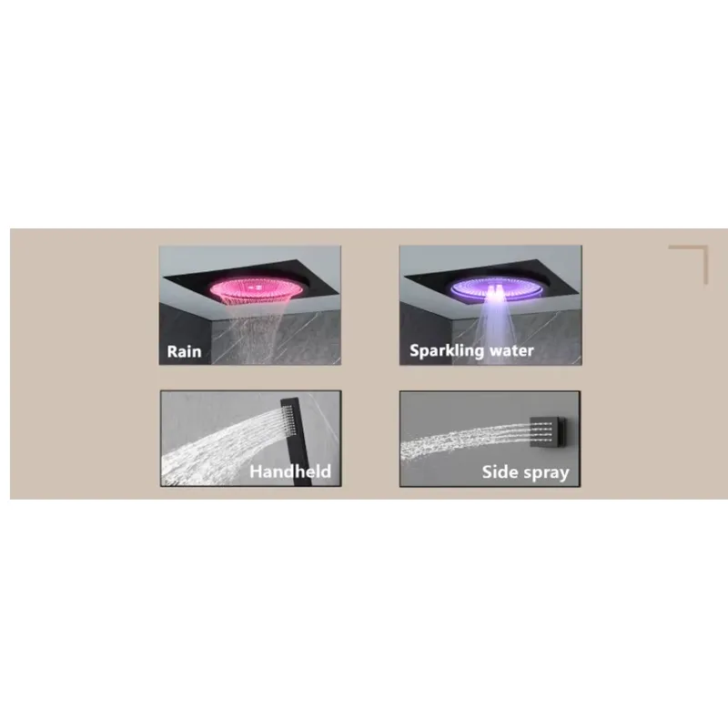 Smart LED Shower Set Bathroom  - Home In Bathroom 评论和价格