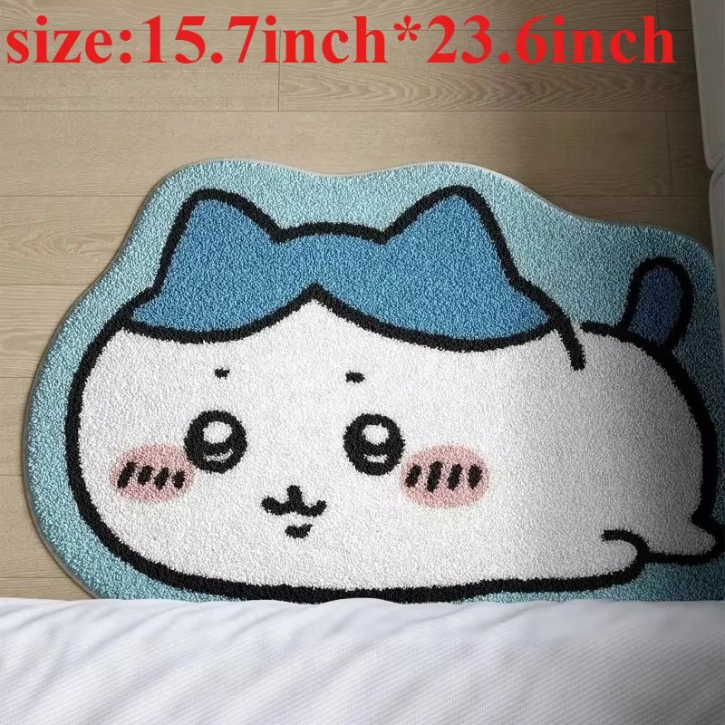 Hot Chiikawa Cartoon Rug Anime - Home Center Bathroom Accessories 评论和价格