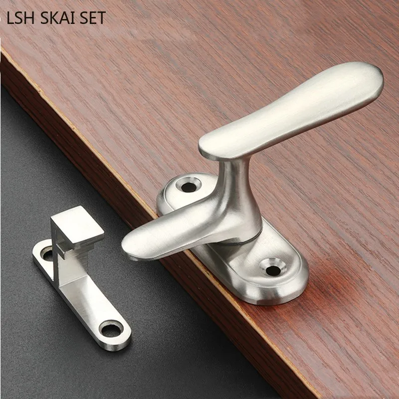 1pc Stainless Steel Door Windo - Home Bathroom Fittings 评论和价格