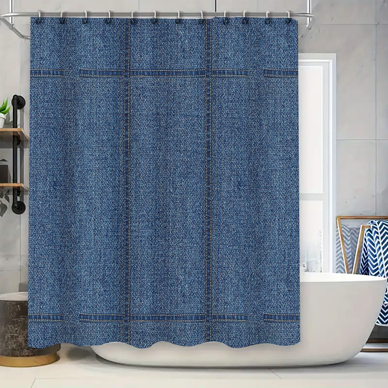 Modern Farmhouse Shower Curtai - Shower Curtain Liner 评论和价格
