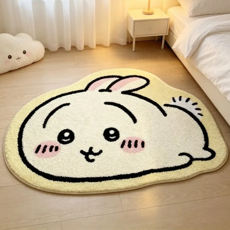 -Chiikawa Cartoon Rug Anime Ha - Home Center Bathroom Accessories 评论和价格