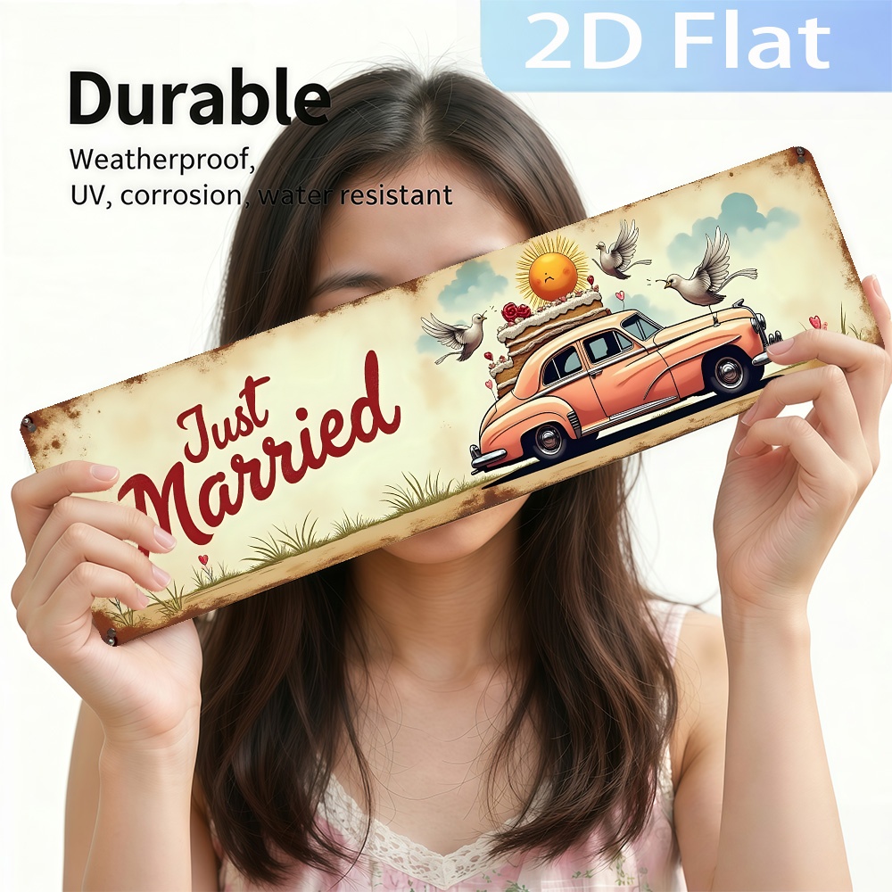 2D Flat - A Vintage-Style Sign - Home Bathroom Fittings 评论和价格