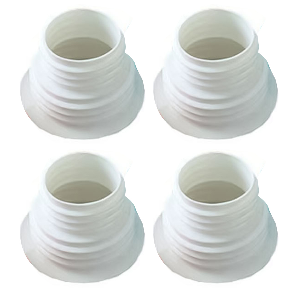 4PCS Drain Pipe Hose Silicone  - Home Bathroom Fittings 评论和价格