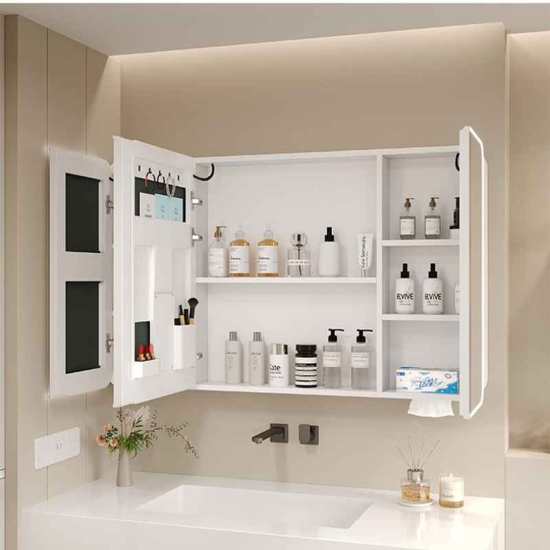 LED Bathroom Mirror Cabinet Al - Home Bathroom Lights 评论和价格