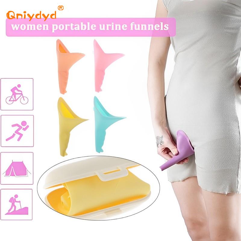 Silicone Women Urinal Outdoor  - Home Bathroom Urinal 评论和价格