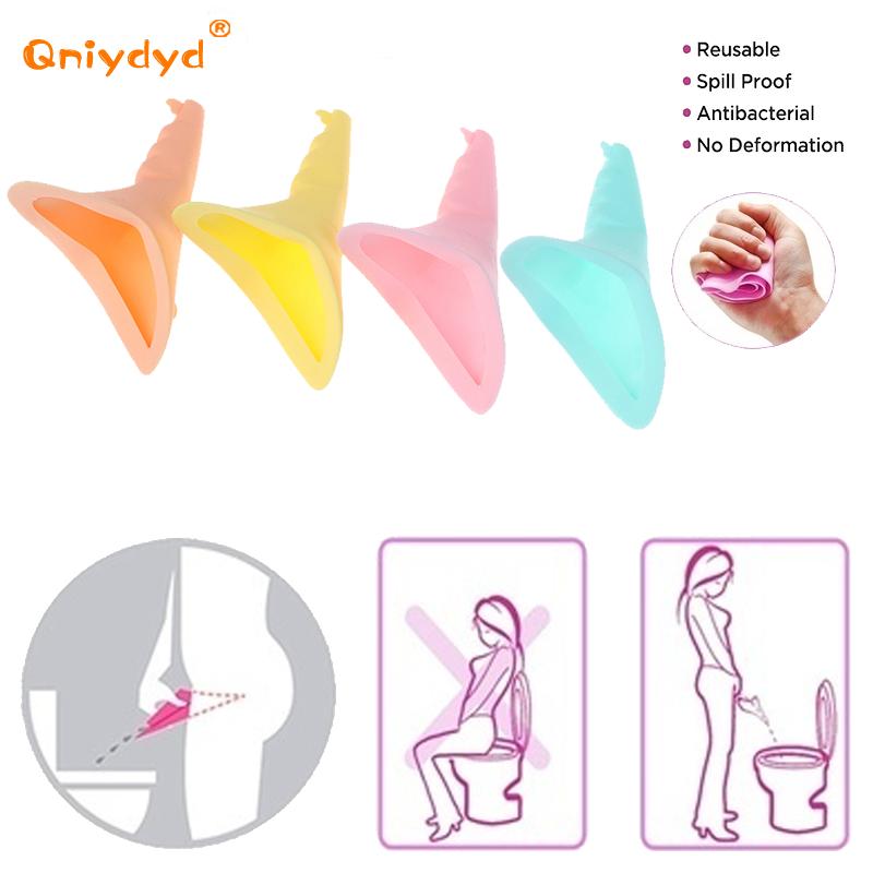 Silicone Women Urinal Outdoor  - Home Bathroom Urinal 评论和价格