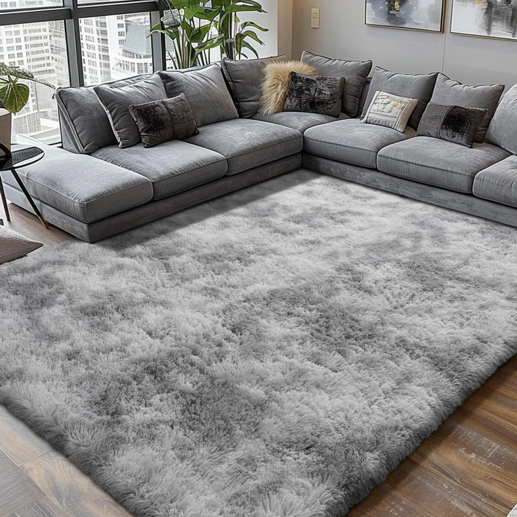 VIKAMA Ultra-Soft Puffy Rug, B - Home Goods Bathroom Rugs Sale 评论和价格