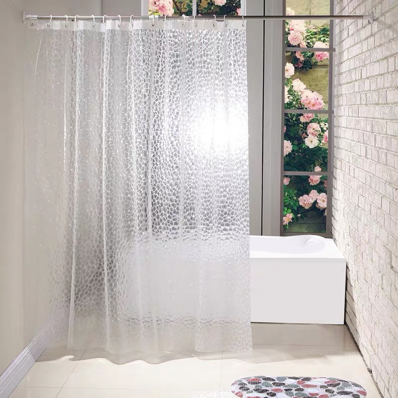 【 Water Light Glass 】 Transluc - Shower Curtain Liner 评论和价格