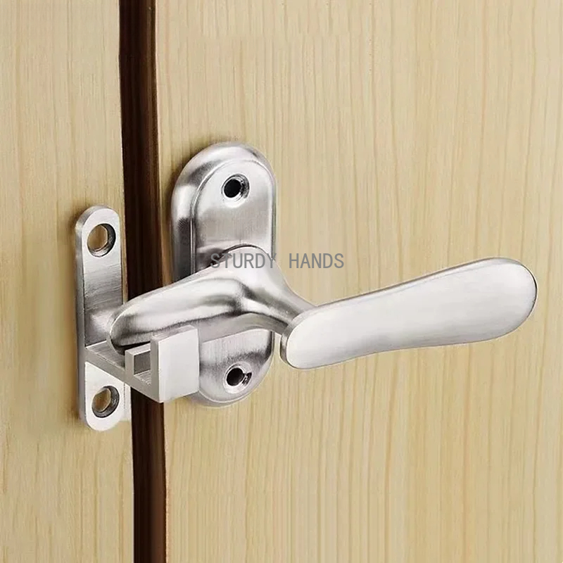 1pc Stainless Steel Door Windo - Home Bathroom Fittings 评论和价格
