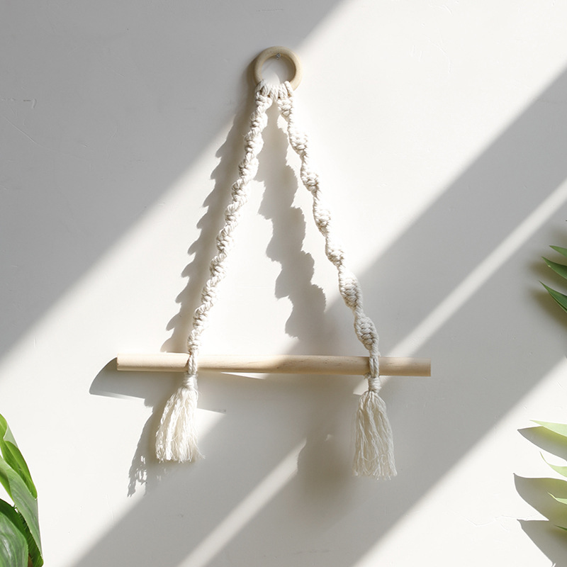 Macrame Paper Towel Holder Mac - Home Center Bathroom Accessories 评论和价格