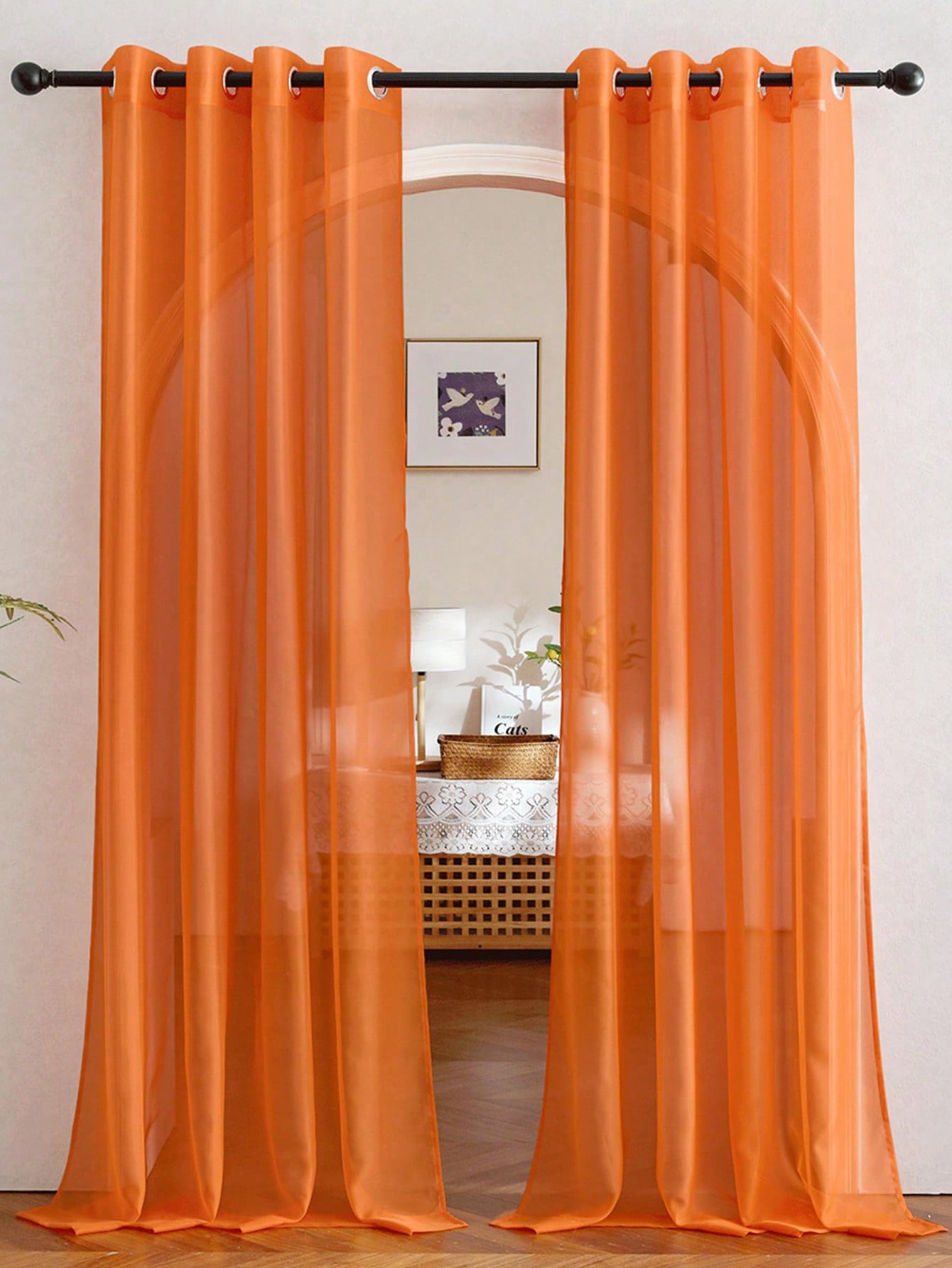 1pc Elegant Transparent Orange - Home Bathroom Decor 评论和价格