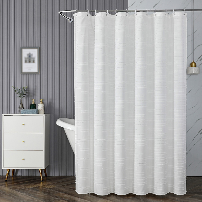 Waterproof Polyester Woven Fab - Shower Curtain Liner 评论和价格