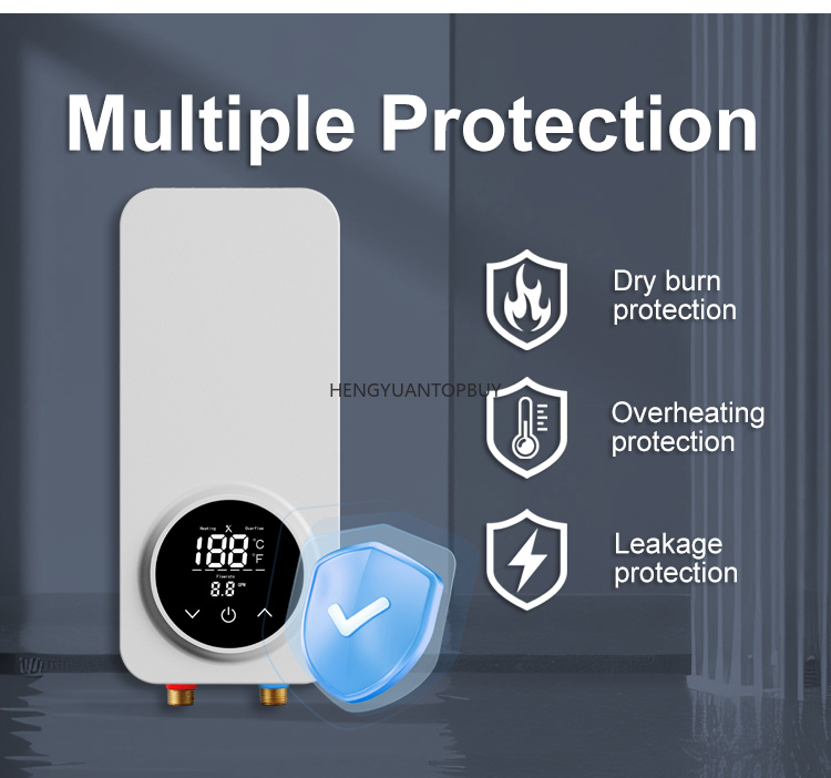 Mini  Instant Tankless Electri - Home Bathroom Geyser 评论和价格
