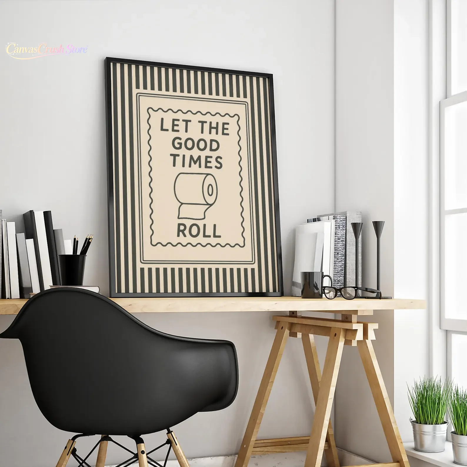 Let the Good Times Roll Funny  - Home Goods Bathroom Decor 评论和价格