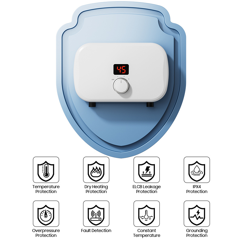 Home Mini 5000W 5500kW Tankles - Home Bathroom Geyser 评论和价格
