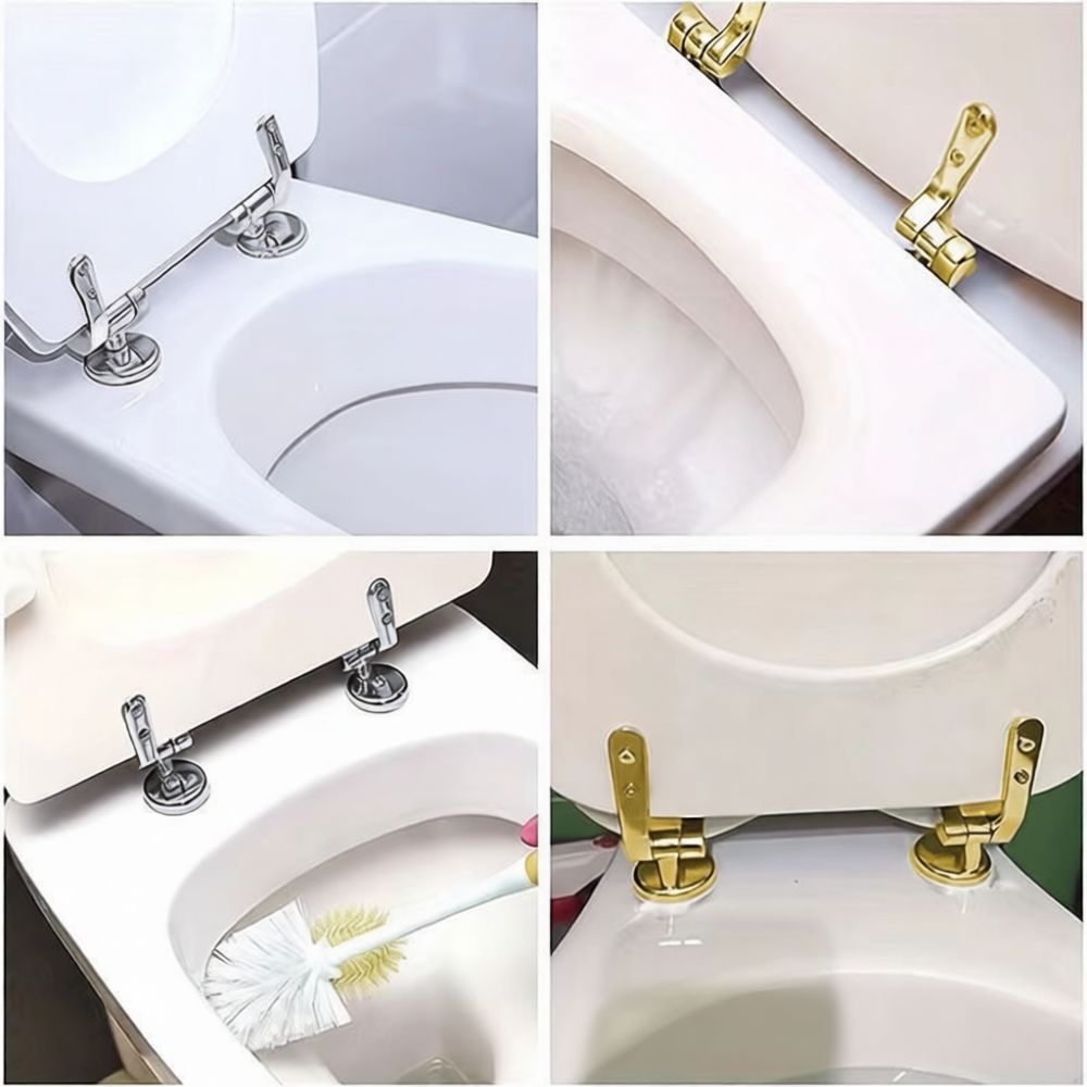 Sturdy Zinc Alloy Gold Toilet  - Home Bathroom Fittings 评论和价格