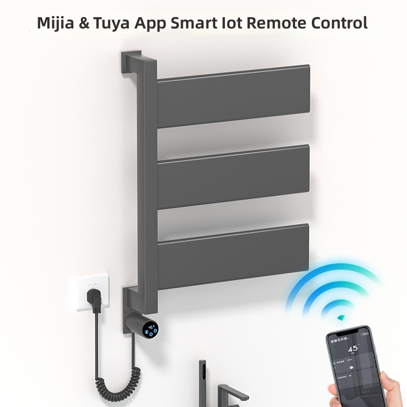 Vertical Wall-mounted 3 Bars E - Home In Bathroom 评论和价格