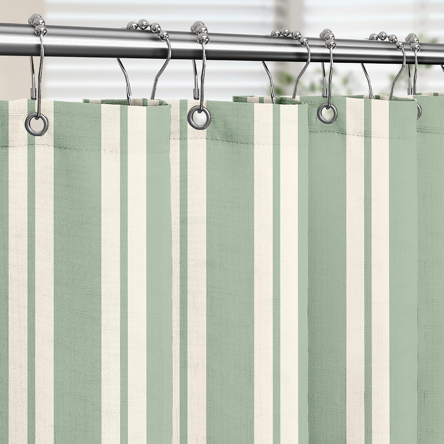Striped Shower Curtain Waterpr - Shower Curtain Liner 评论和价格