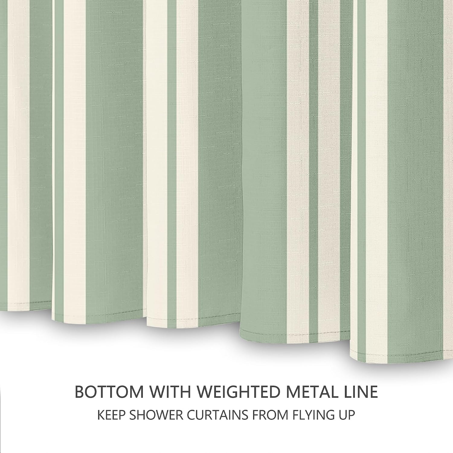 Striped Shower Curtain Waterpr - Shower Curtain Liner 评论和价格