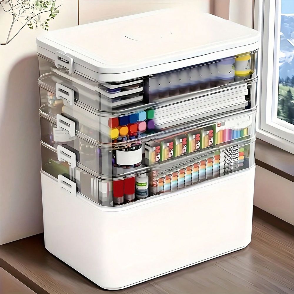 Transparent Multi-Layer Medici - Home In Bathroom 评论和价格