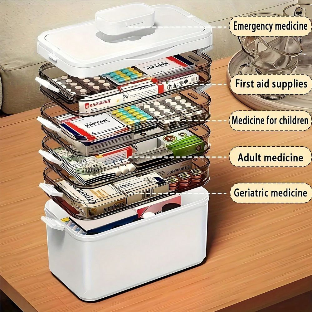 Transparent Multi-Layer Medici - Home In Bathroom 评论和价格