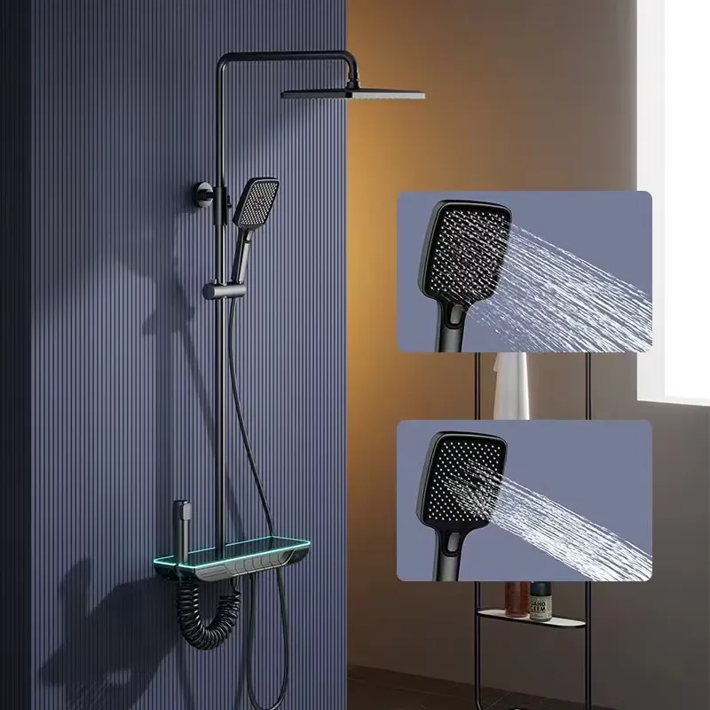 Smart Digital Thermostatic Sho - Home In Bathroom 评论和价格
